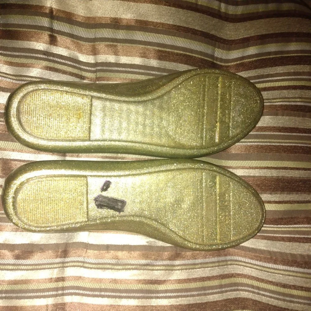 ❤️VIVIENNE WESTWOOD MELISSA Anglomania 3D Bee Light Green Ballet Flats Shoes 7.5 - Picture 8 of 9